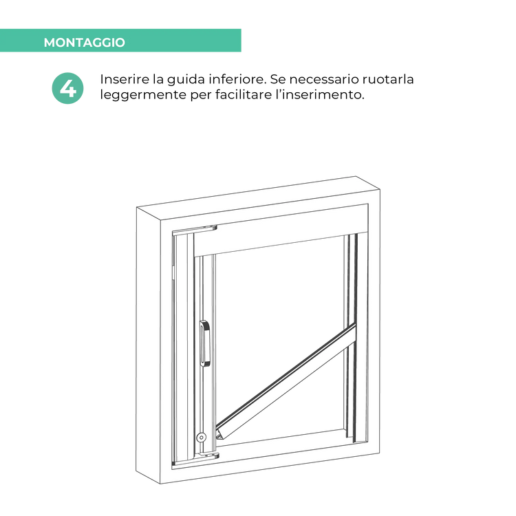 Zanzariera Roll Side