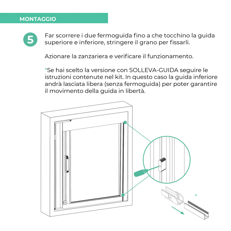 Zanzariera Roll Side