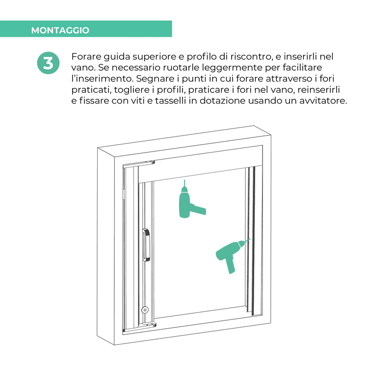 Zanzariera Roll Side 32