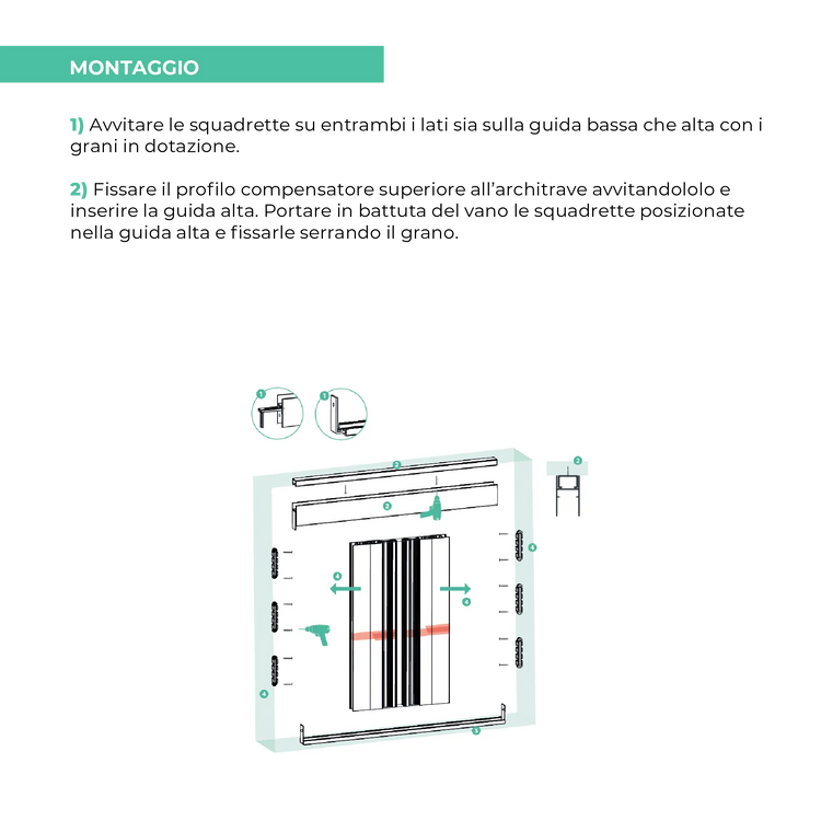 Zanzariera Ventura L