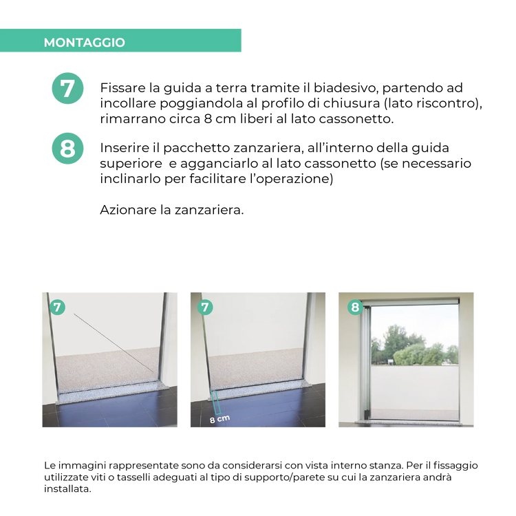 Zanzariera Armor Double Senza Guida