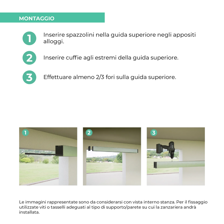 Zanzariera Armor Senza Guida