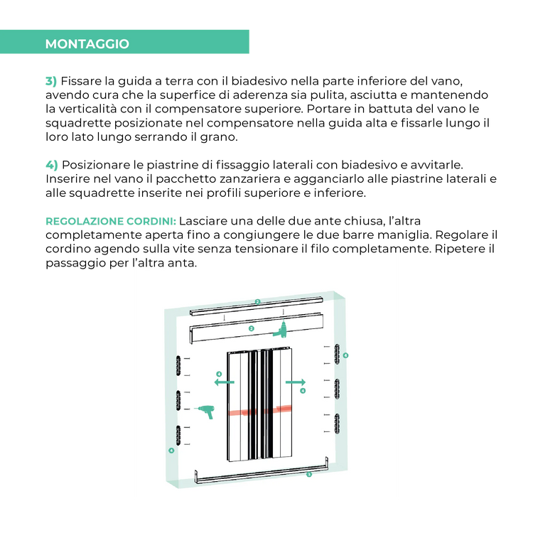 Zanzariera Ventura L Double