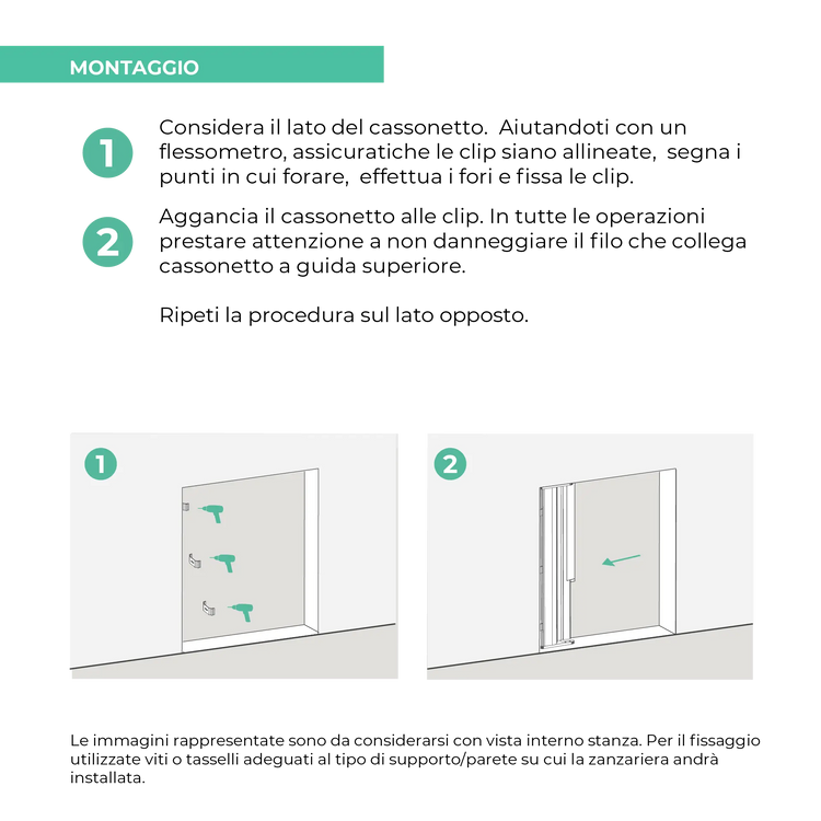 Zanzariera Roll Side a Carrarmato Double