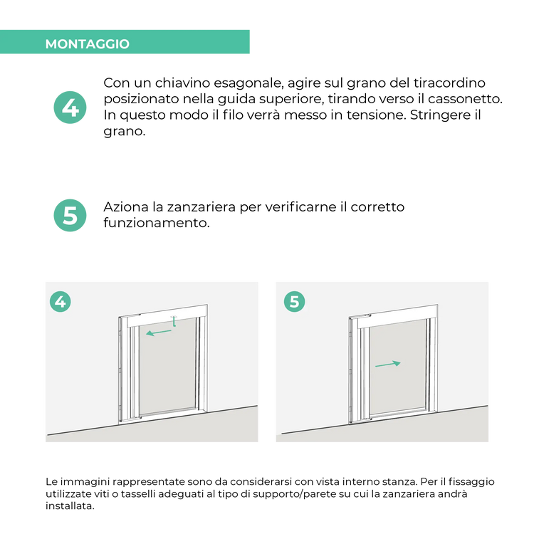 Zanzariera Roll Side a Carrarmato Double